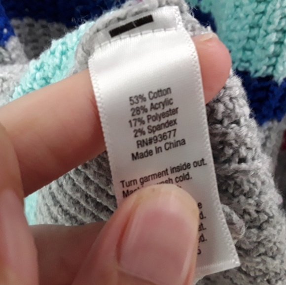 A.n.a Striped Tunic Sweater - Picture 4 of 7